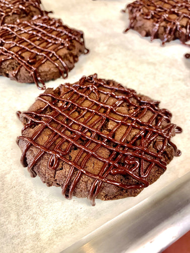 Vegan Triple ChocoMint Cookies